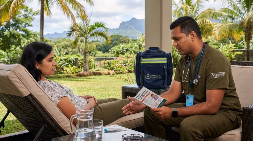 Managing High Fever at Home in Mauritius